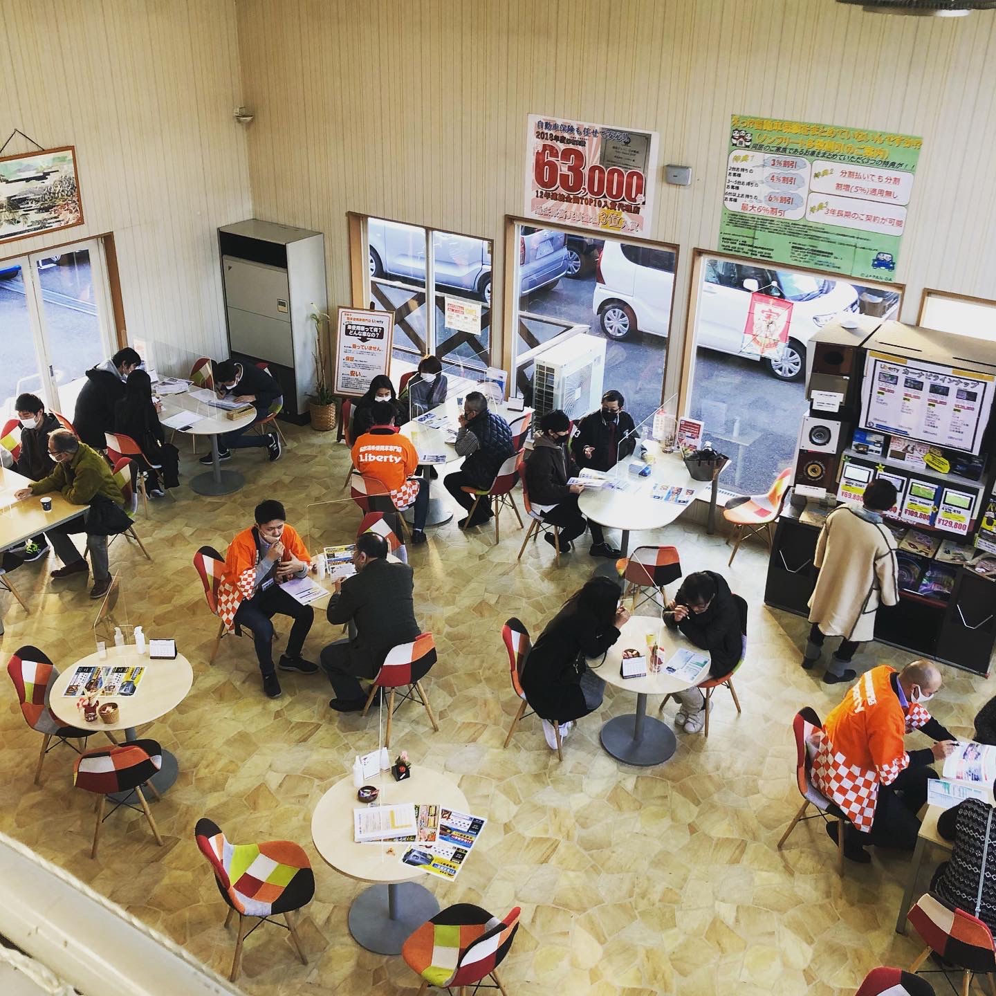 ?満員御礼!!?京都滋賀大阪で軽自動車を買うなら軽届出済未使用車専門店リバティで!!