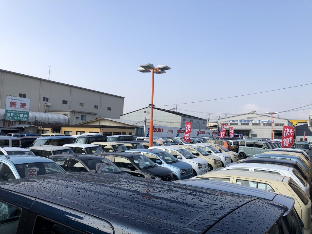 スタッフブログ 京都 滋賀 大阪で軽自動車総在庫00台