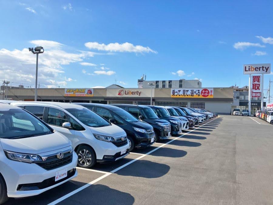 リバティの展示車