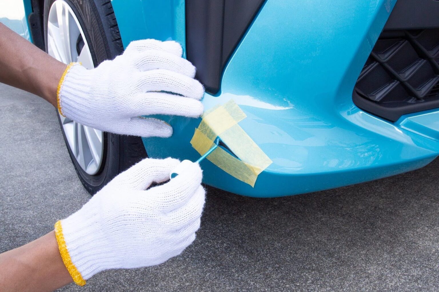 車の擦り傷の修理方法とは?傷の種類や修理に使う道具を解説!