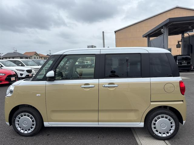 ムーヴキャンバスのサイドビュー