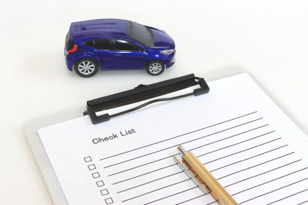 チェックリストとミニカー