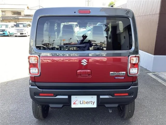 2025年式ハスラーのリアビュー