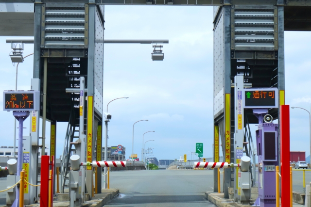 高速道路の料金所