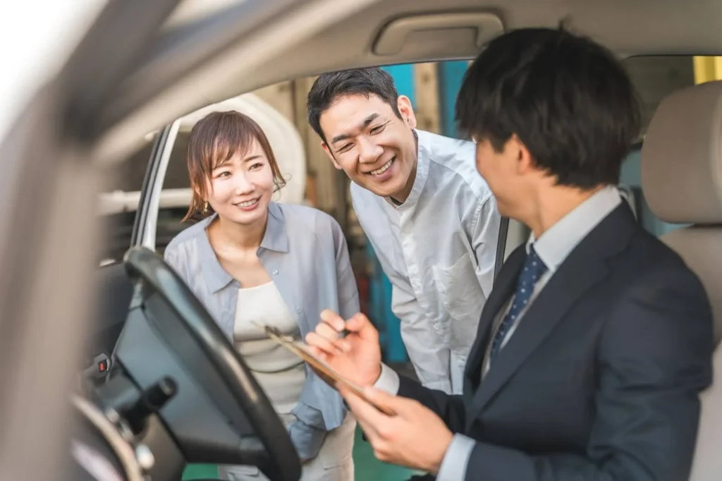 査定を受ける夫婦