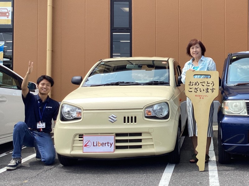 2025年8月23日にアルトを納車されたお客様