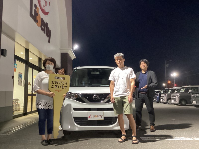 8月30日のリバティのお客様