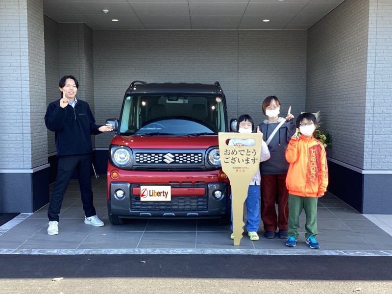 2025年12月1日にスペーシアギアを納車されたお客様