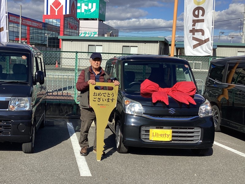 2025年11月29日にスペーシアを納車されたお客様