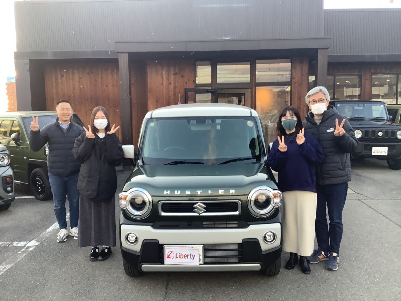 2025年12月6日にハスラーを納車されたお客様