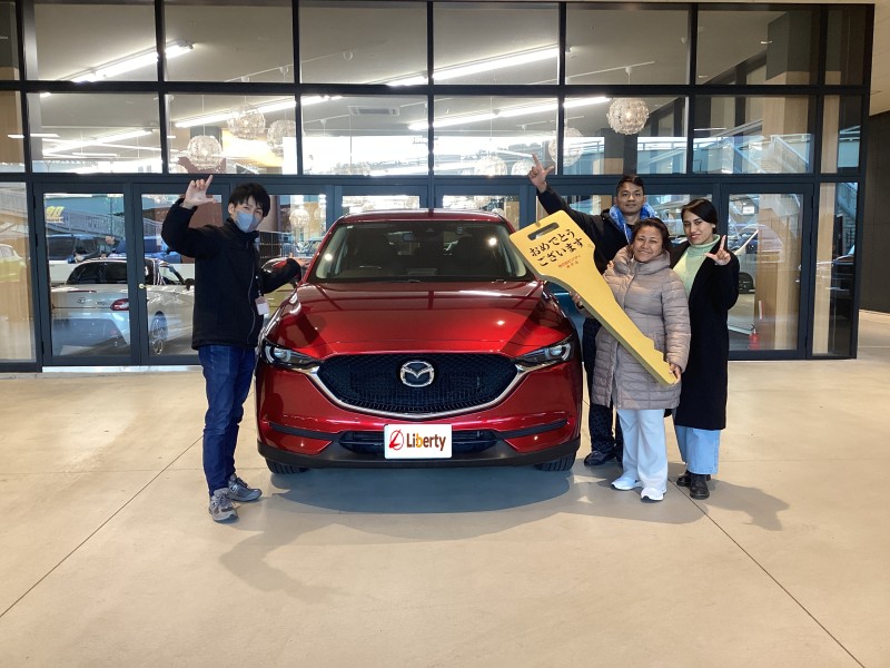 2026年1月22日にCX-5を納車されたお客様