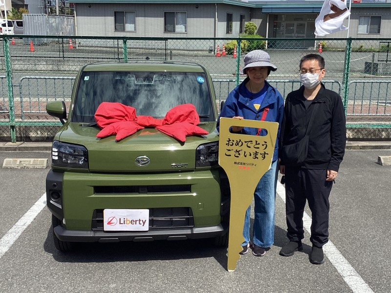 2026年4月18日にタフトを納車されたお客様