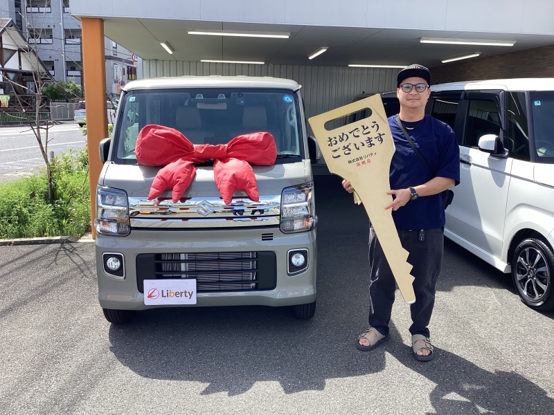 2026年4月19日にエブリイワゴンを納車されたお客様