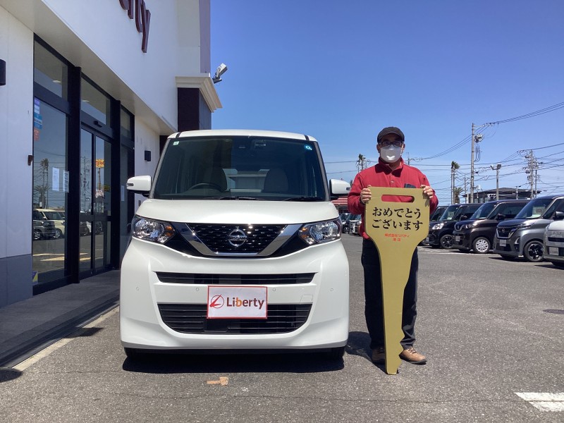 2026年4月12日にルークスを納車されたお客様