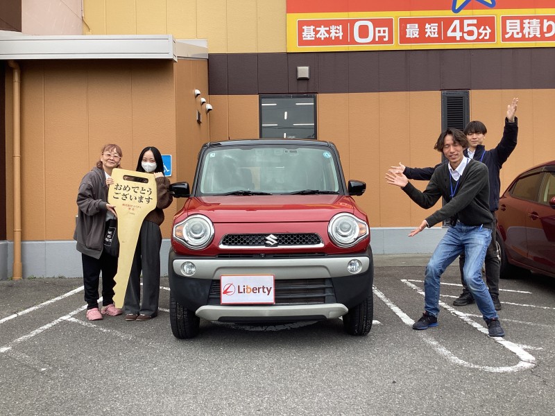 2026年4月24日にハスラーを納車されたお客様