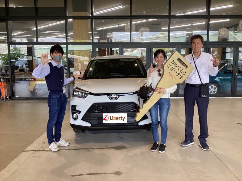 2026年4月28日にライズを納車されたお客様