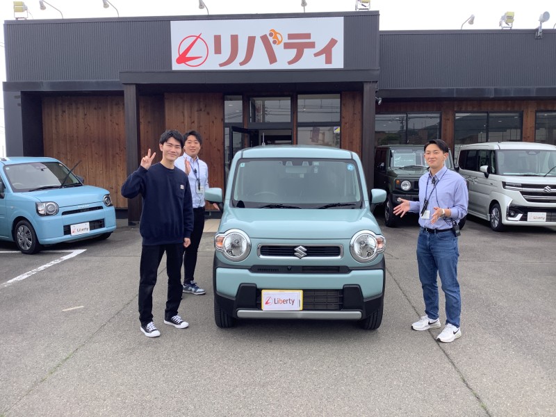 2026年4月29日にハスラーを納車されたお客様