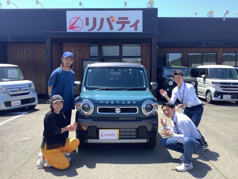 2026年5月10日にハスラーを納車されたお客様