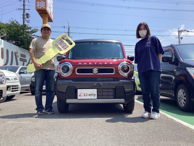 2026年5月16日にハスラーを納車されたお客様