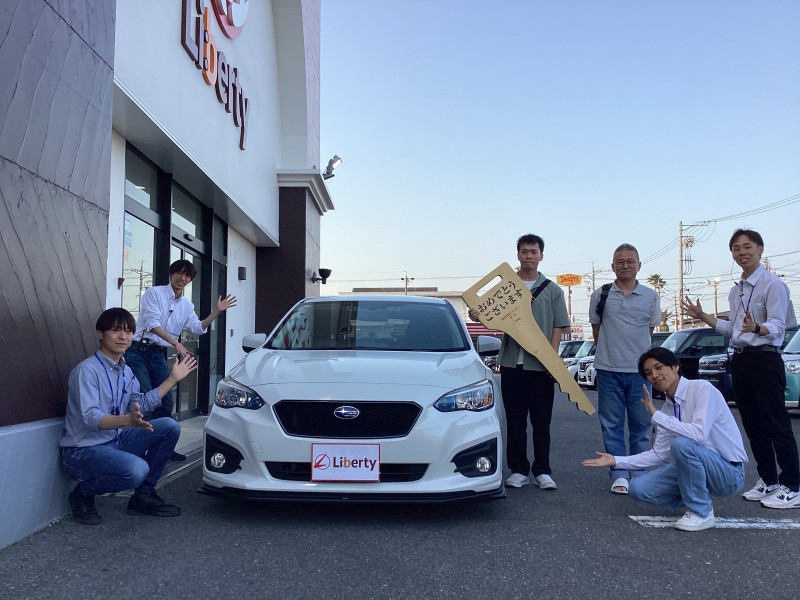 2026年5月16日にインプレッサスポーツを納車されたお客様