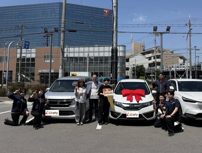 2026年5月17日にフィットを納車されたお客様
