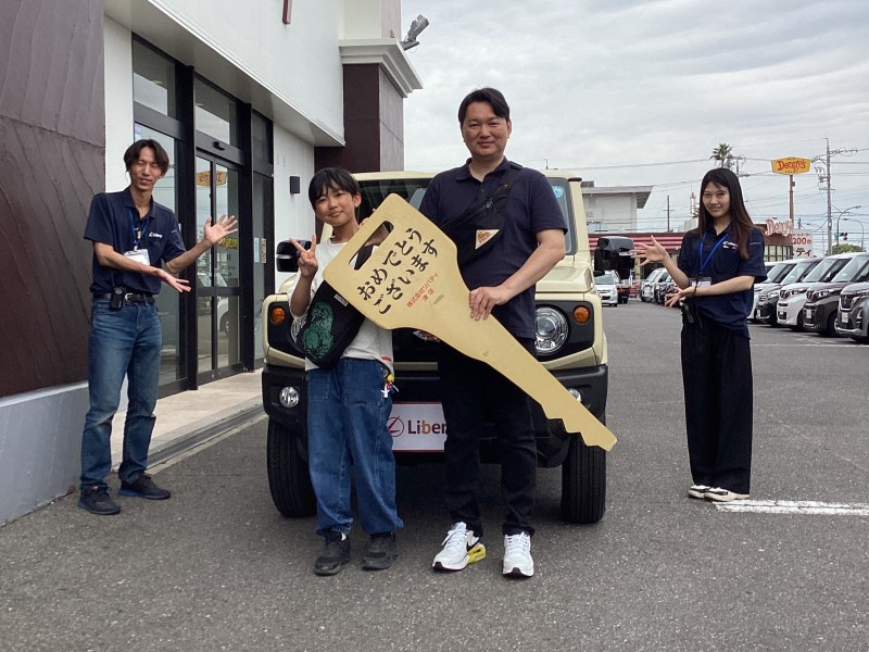 2026年5月31日にジムニーを納車されたお客様
