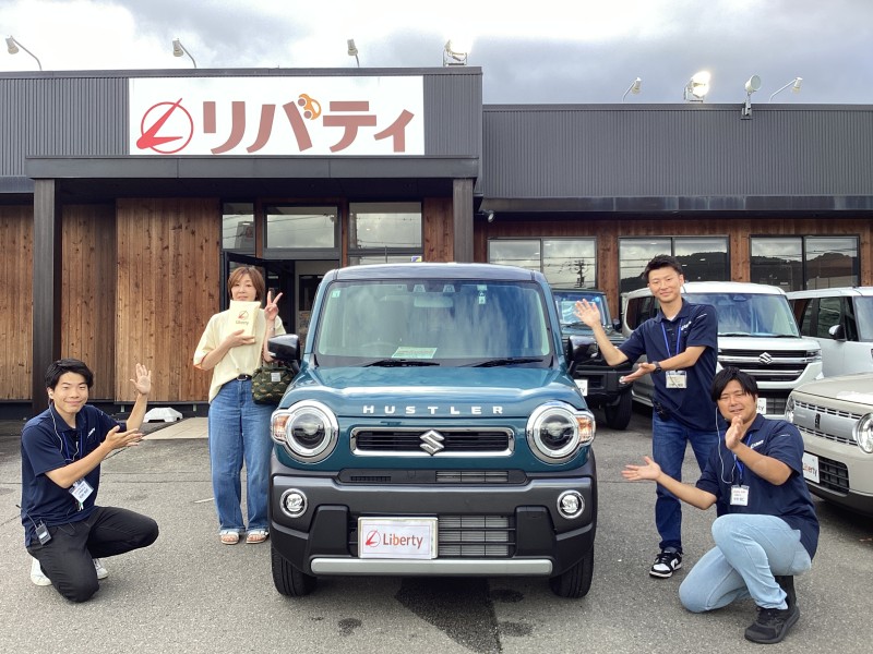 2026年6月7日にハスラーを納車されたお客様