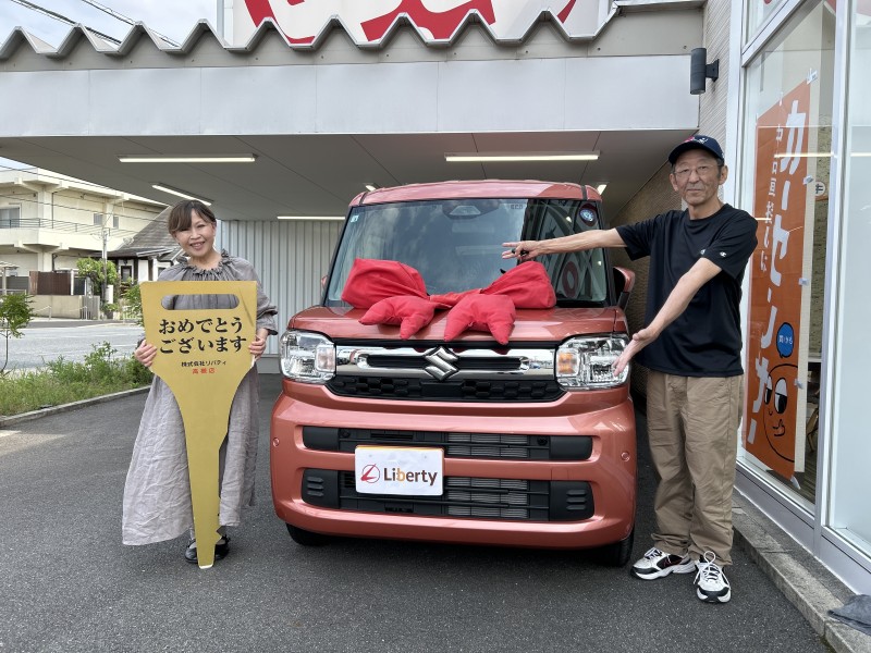 2026年6月11日にスペーシアを納車されたお客様