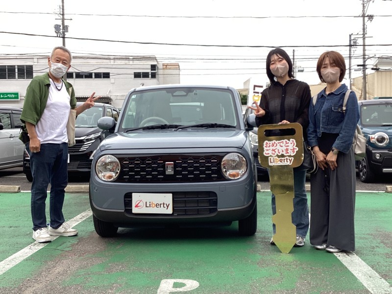 2026年6月14日にアルトラパンを納車されたお客様