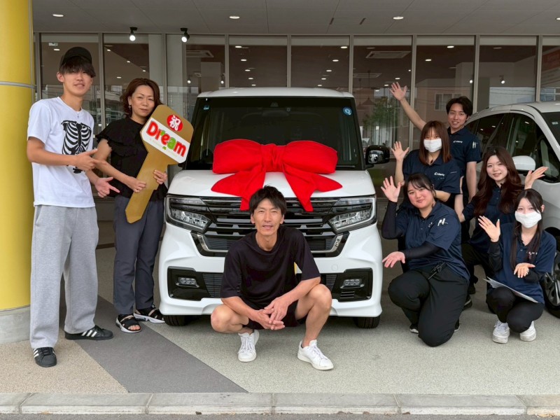 2026年6月14日にN-BOXカスタムを納車されたお客様