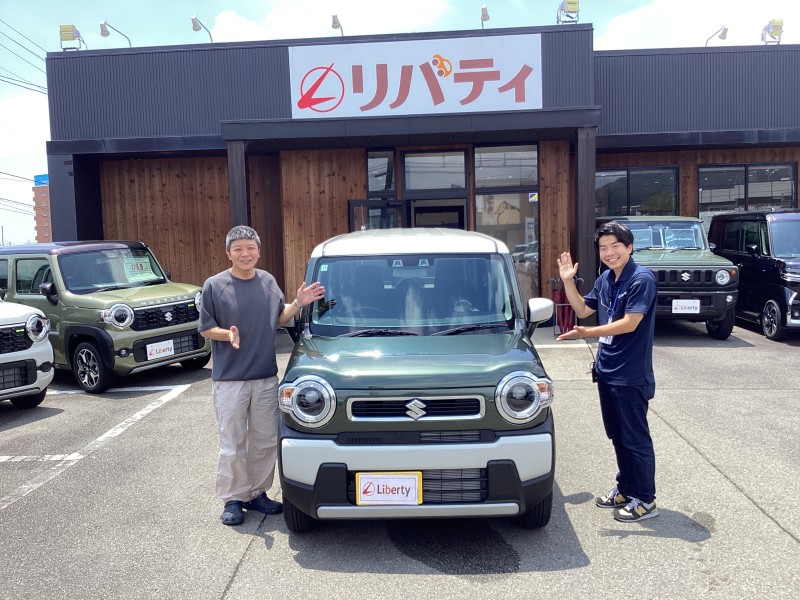 2026年6月28日にハスラーを納車されたお客様