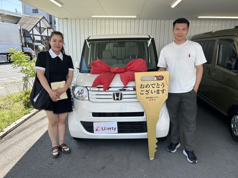 2026年7月9日にN-BOXを納車されたお客様
