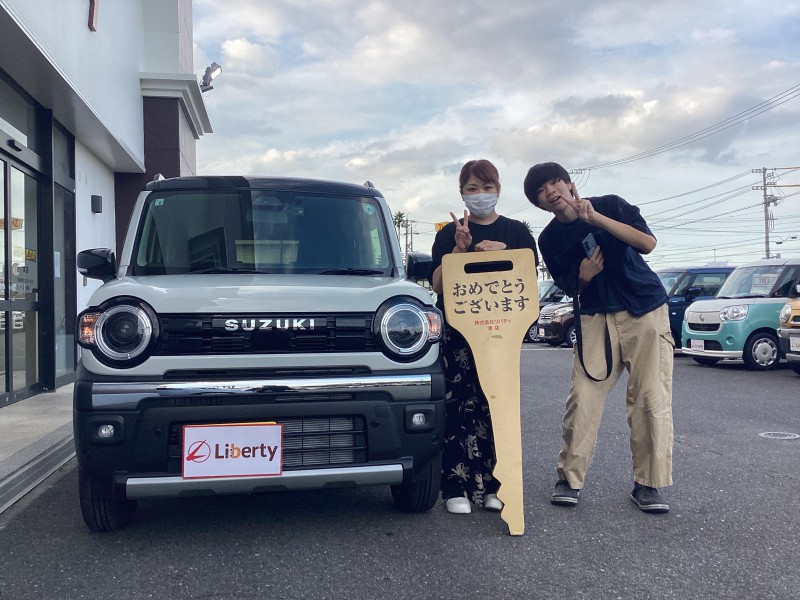 2026年7月11日にハスラーを納車されたお客様