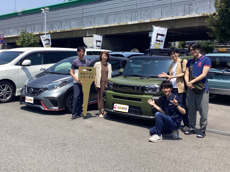 7月18日のリバティのお客様