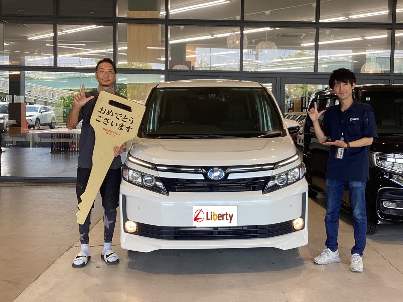 2026年7月19日にヴォクシーを納車されたお客様