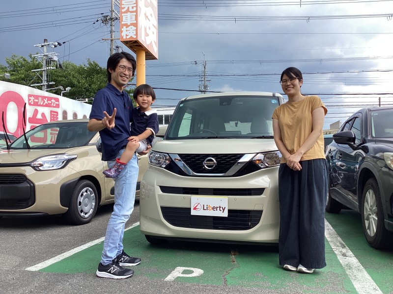 2026年7月28日にルークスを納車されたお客様