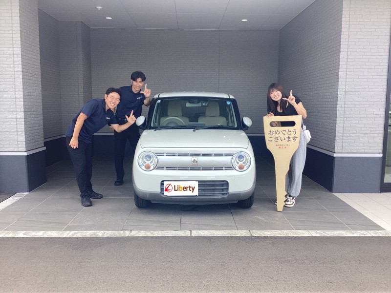 2026年8月10日にアルトラパンを納車されたお客様