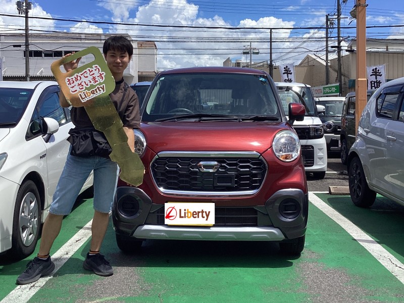 2026年8月15日にキャストアクティバを納車されたお客様