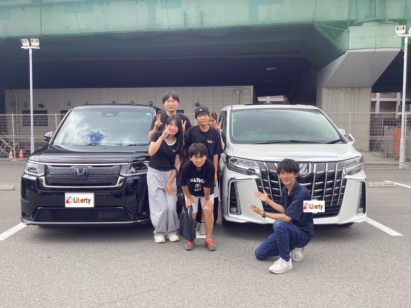 2026年9月13日にアルファードを納車されたお客様