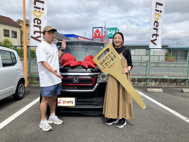 2026年9月27日にN-BOXカスタムを納車されたお客様