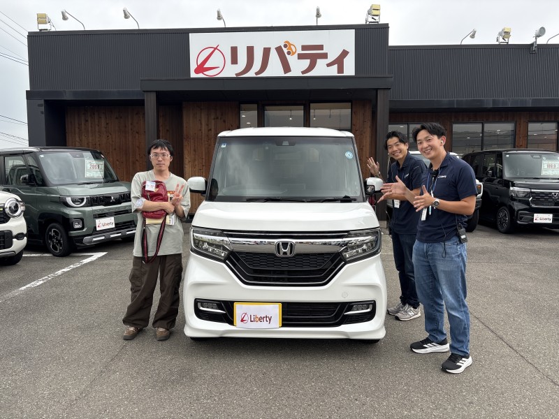 2026年9月26日にN-BOXカスタムを納車されたお客様