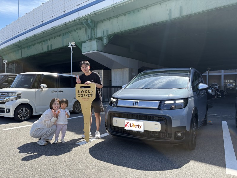 2026年10月3日にフリード クロスターを納車されたお客様