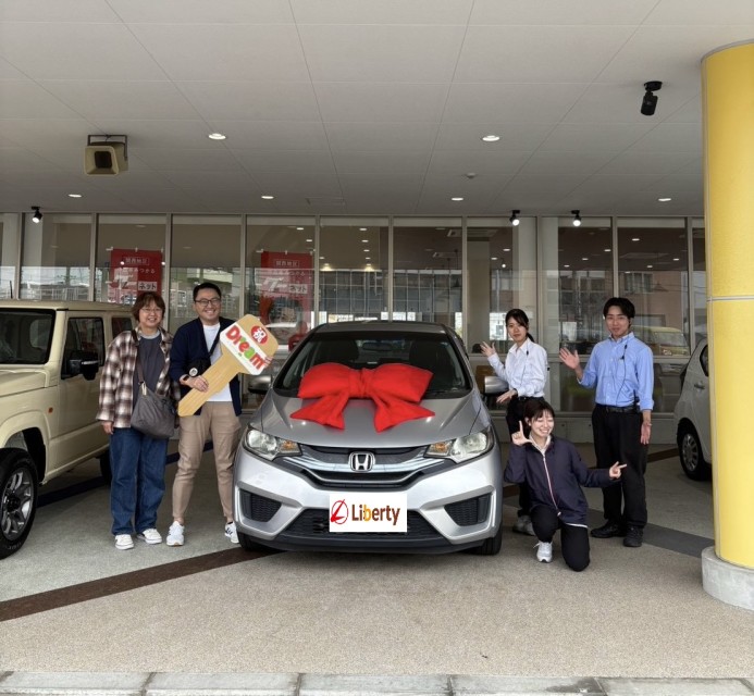 2026年10月25日にフィットを納車されたお客様