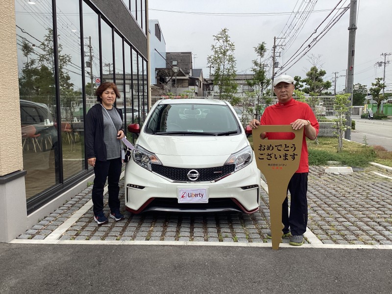 5月7日のリバティのお客様