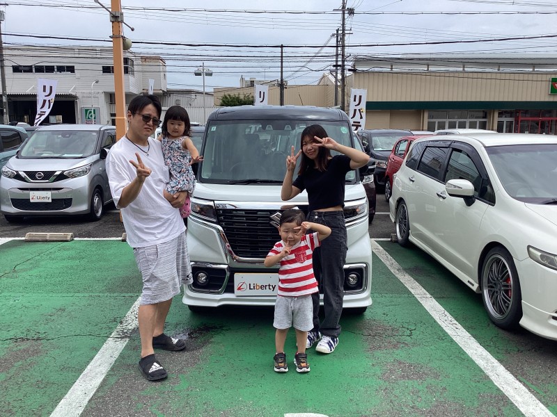 7月15日のリバティのお客様