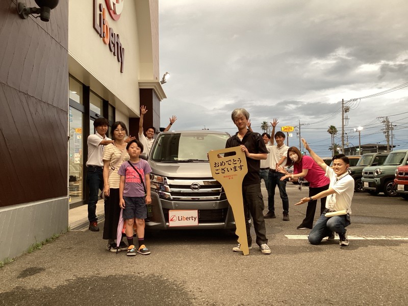 7月16日のリバティのお客様