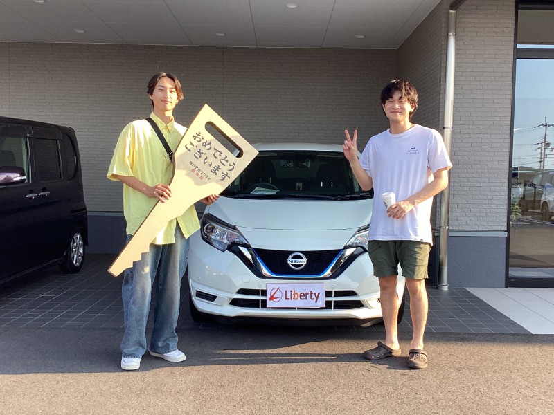 8月3日のリバティのお客様