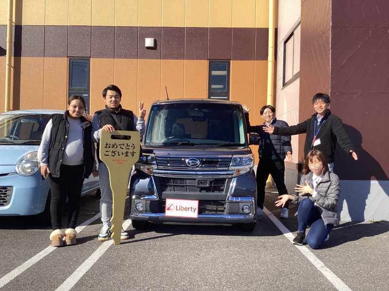 12月19日のリバティのお客様