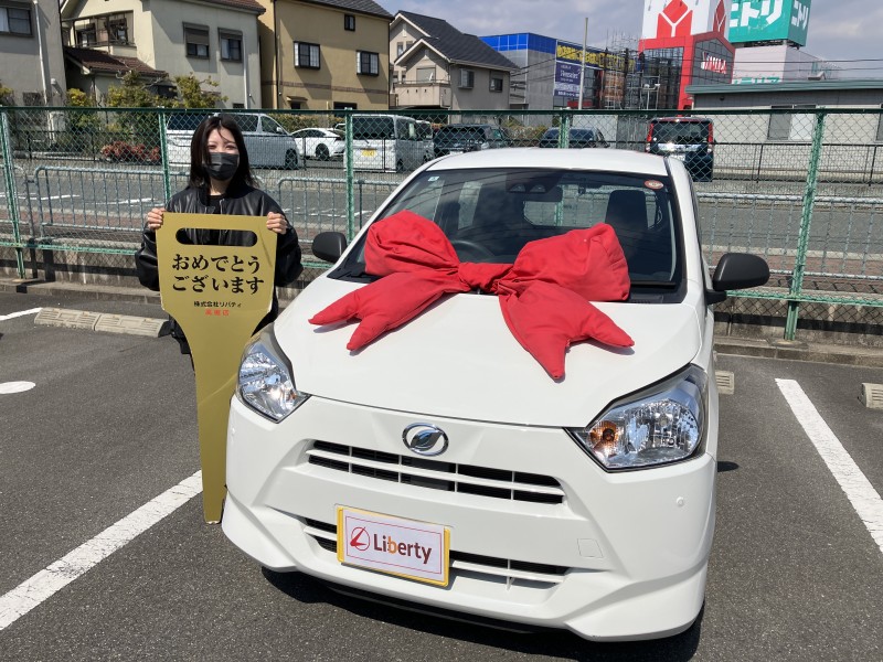 3月20日のリバティのお客様